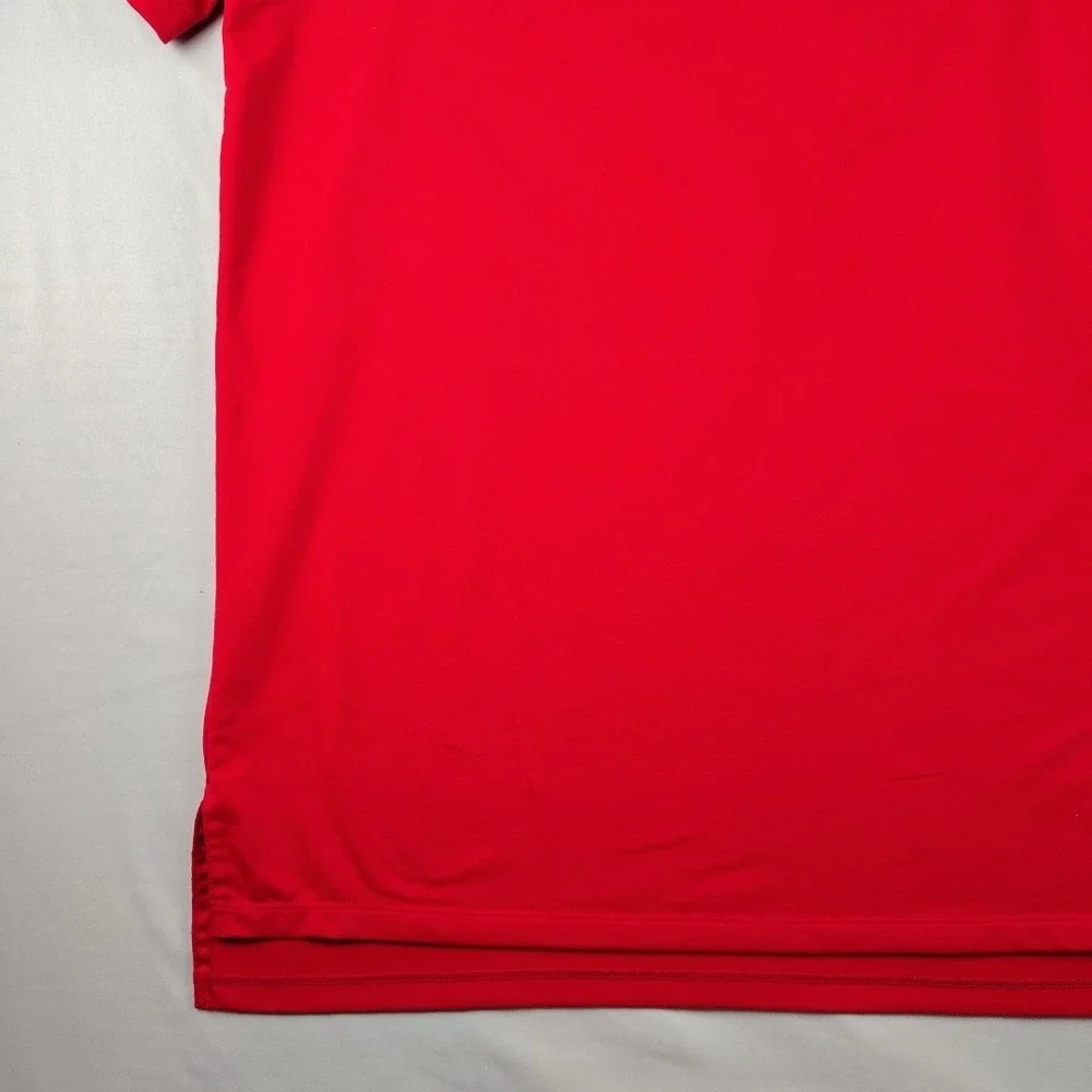 Ralph Lauren RLX Polo Shirt Mens XL Winthrop Embroidered Golf Red S/S EUC